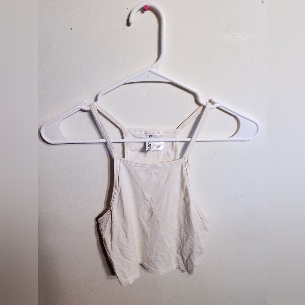 White tank top